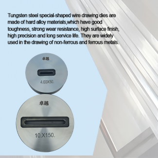 What must you provide when purchase TC strip dies for stainless steel flat wire